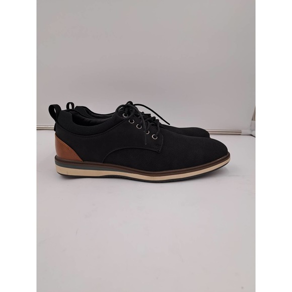 Bruno Marc Black  Mens lace up loafers 7 main image 9